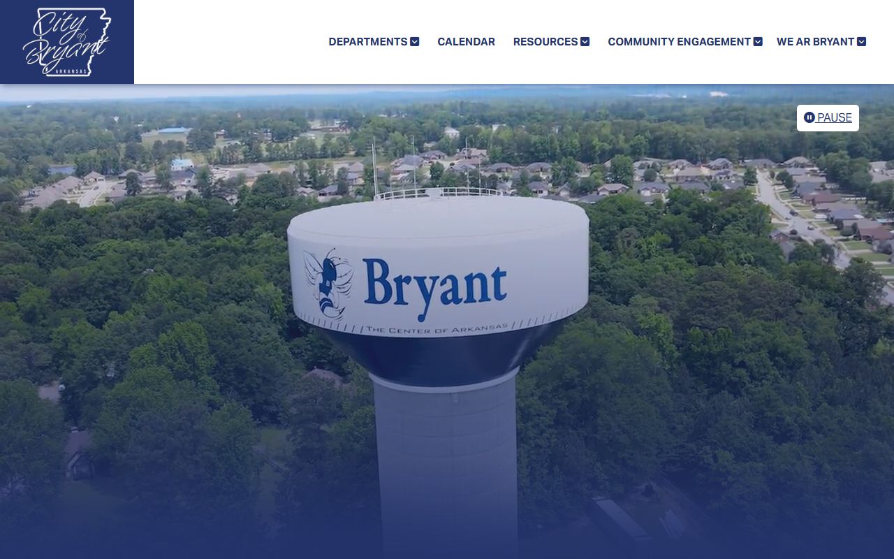 Bryant city website for bench warrant info