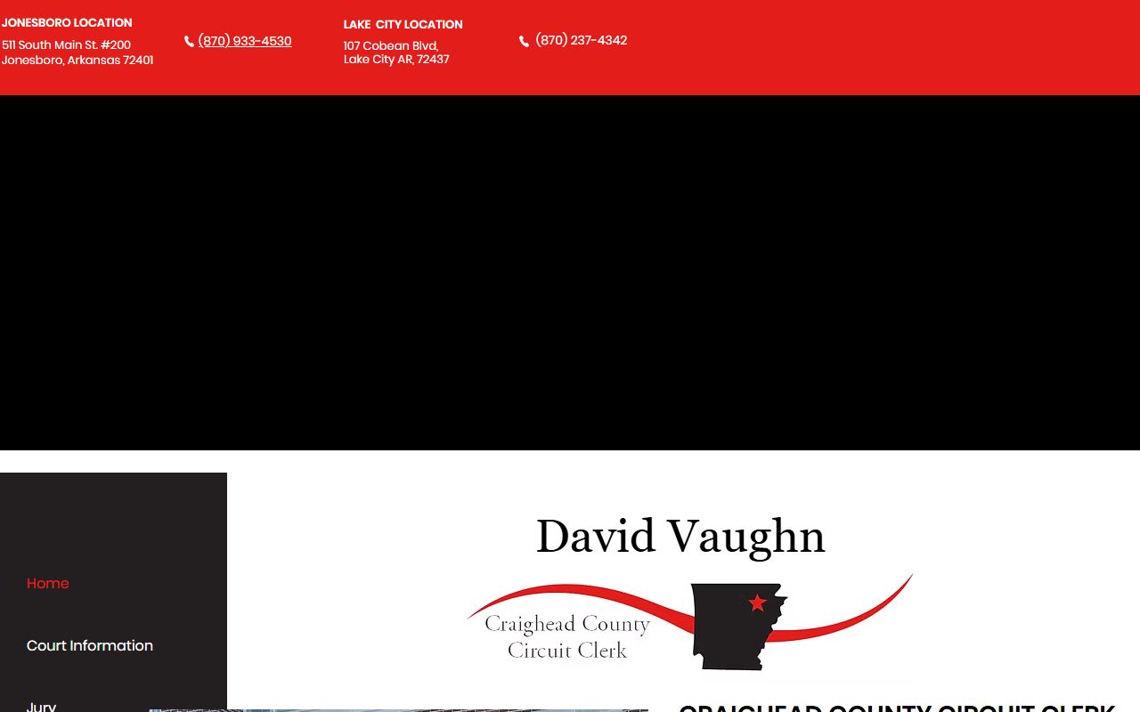 Craighead County Circuit Clerk site for bench warrants