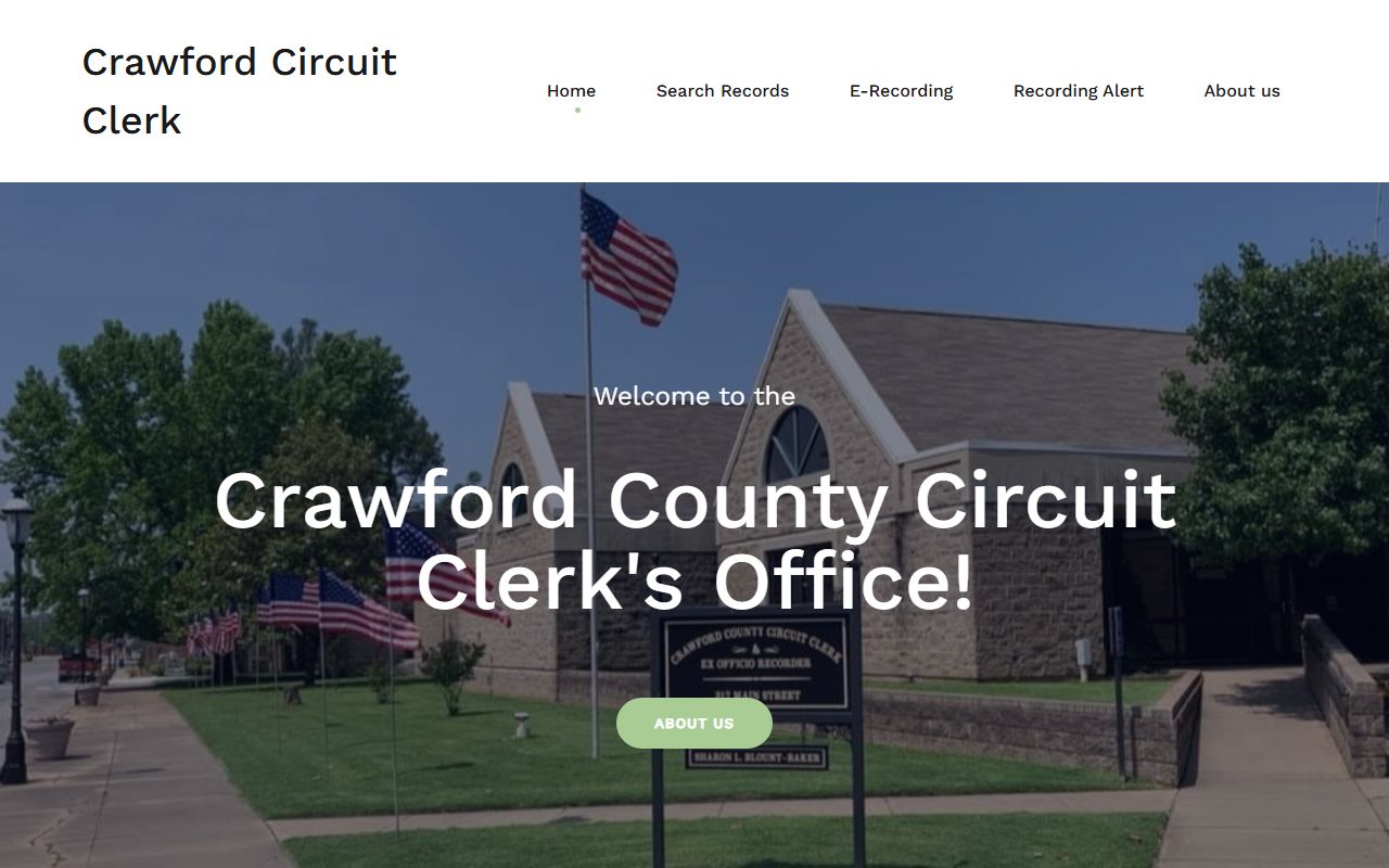 Crawford County Circuit Clerk site for bench warrants