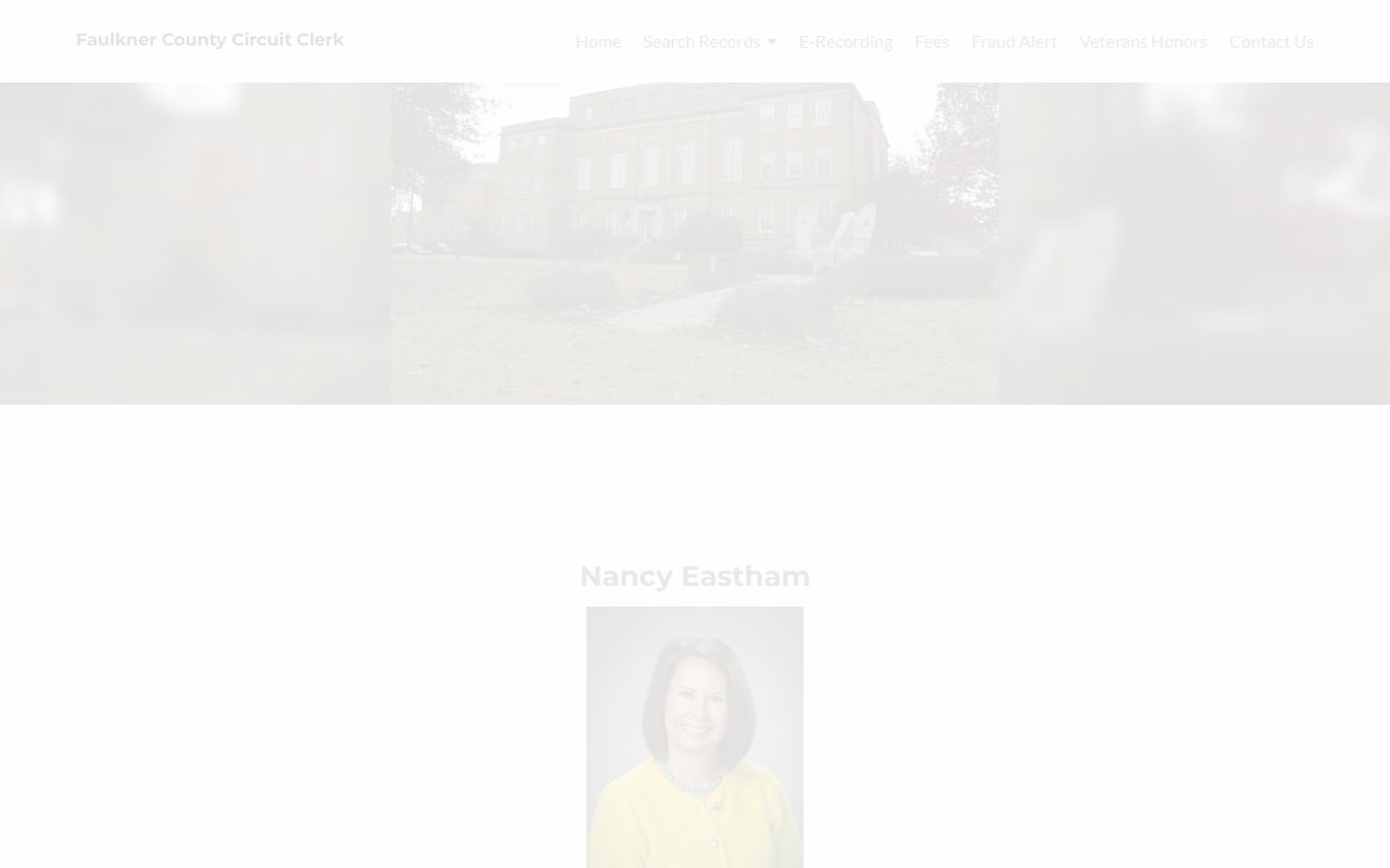 Faulkner County Circuit Clerk site for bench warrants